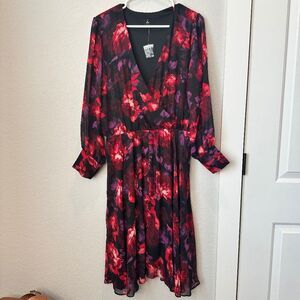 Jason Wu Wrap Midi Dress Size Medium